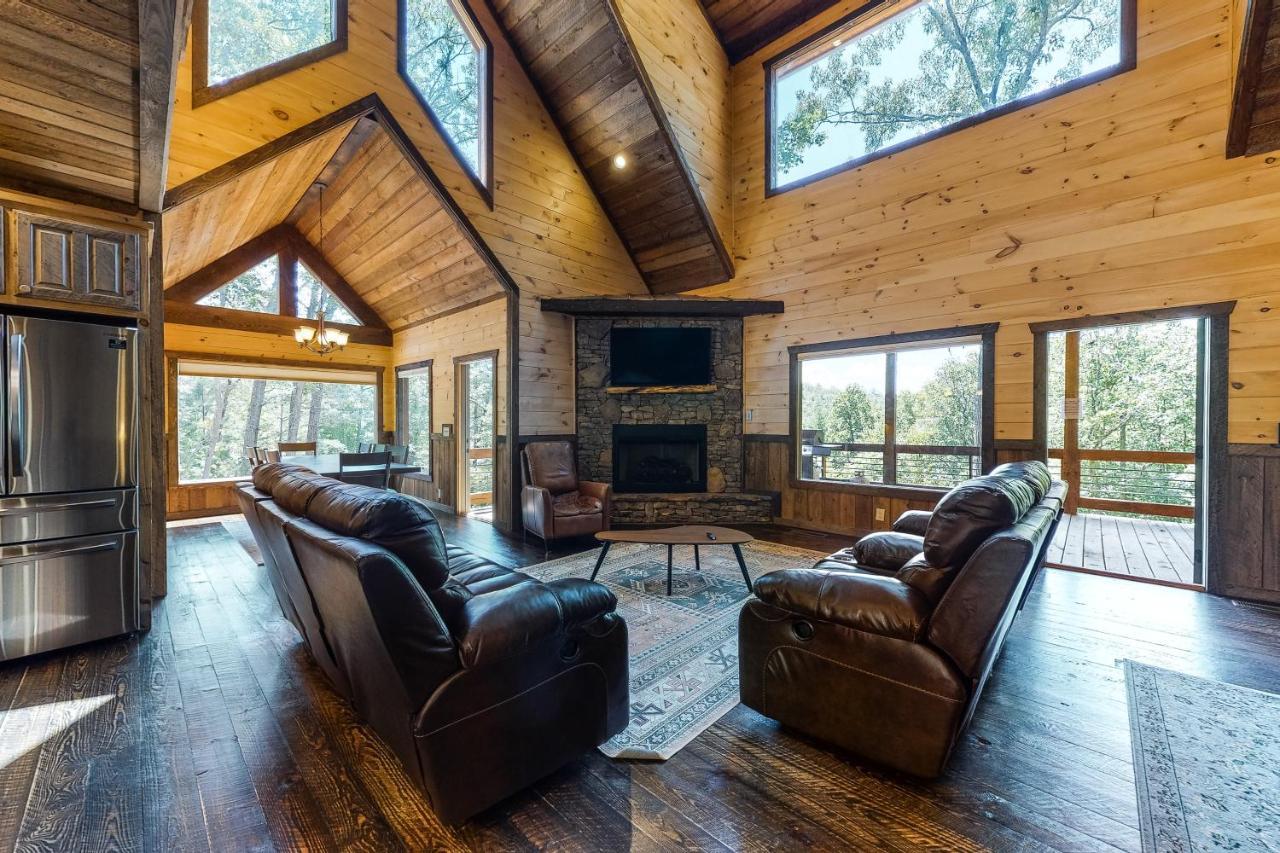 Whispering Woods Villa Блу Ридж Екстериор снимка