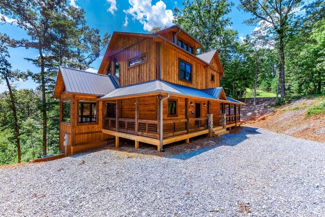 Whispering Woods Villa Блу Ридж Екстериор снимка