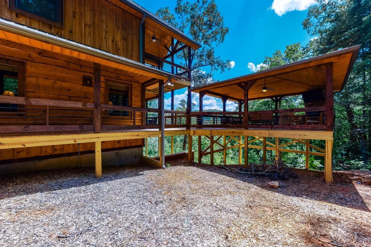 Whispering Woods Villa Блу Ридж Екстериор снимка