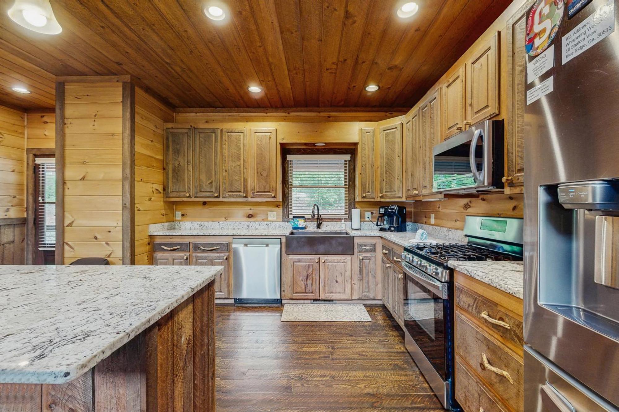 Whispering Woods Villa Блу Ридж Екстериор снимка