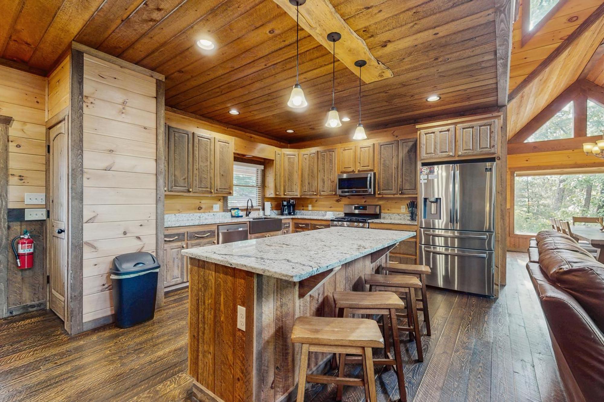 Whispering Woods Villa Блу Ридж Екстериор снимка