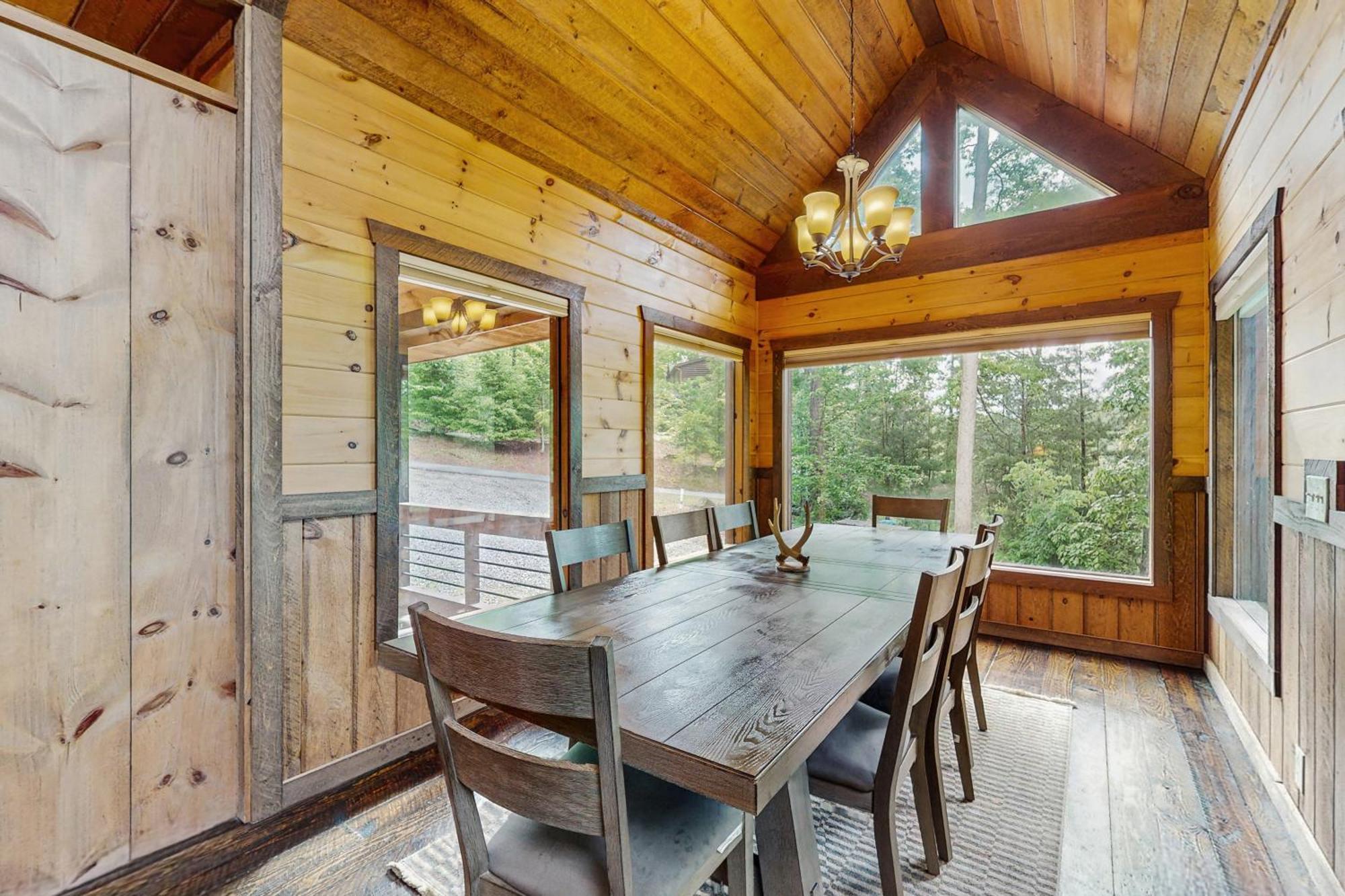 Whispering Woods Villa Блу Ридж Екстериор снимка
